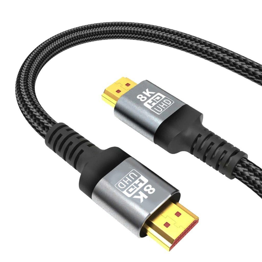 Pozlacený konektor HDMI kabelu Premium 8K