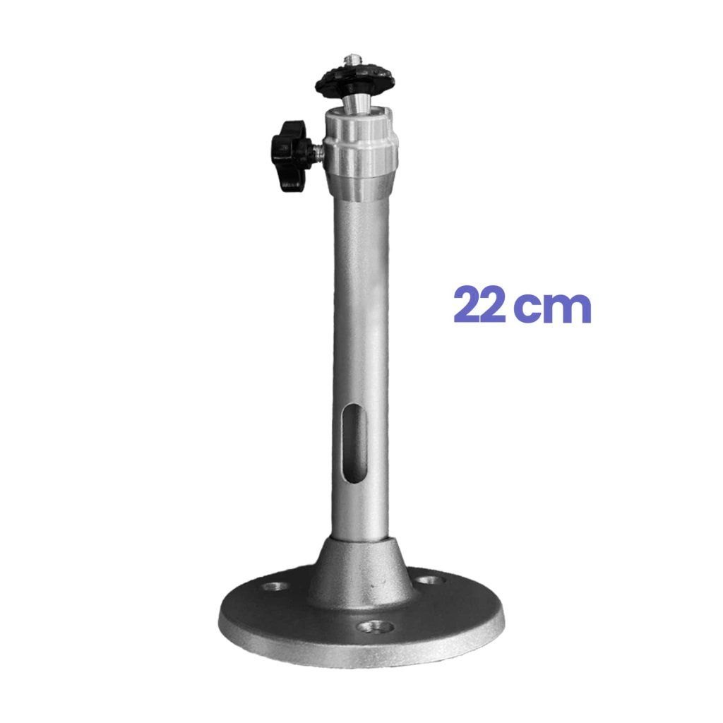 Držák na projektor s vyznačenou délkou ramene 22 cm