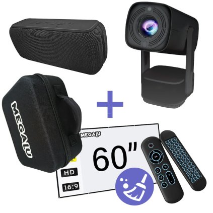 Balíček domácího kina PREMIUM Audio – Projektor Delux černý