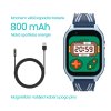 Výdrž baterie dětských hodinek je 800 mAh.