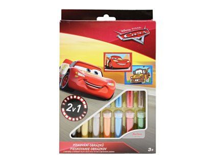 Pískování obrázků 2v1 Cars 3