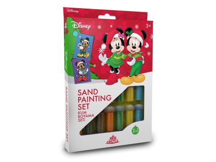 Pískování obrázků 2v1 Mickey Šťastný nový rok