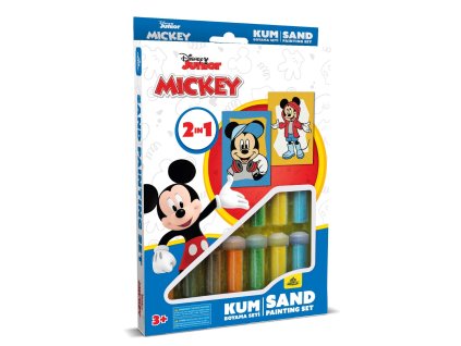 Pískování obrázků 2v1 Mickey