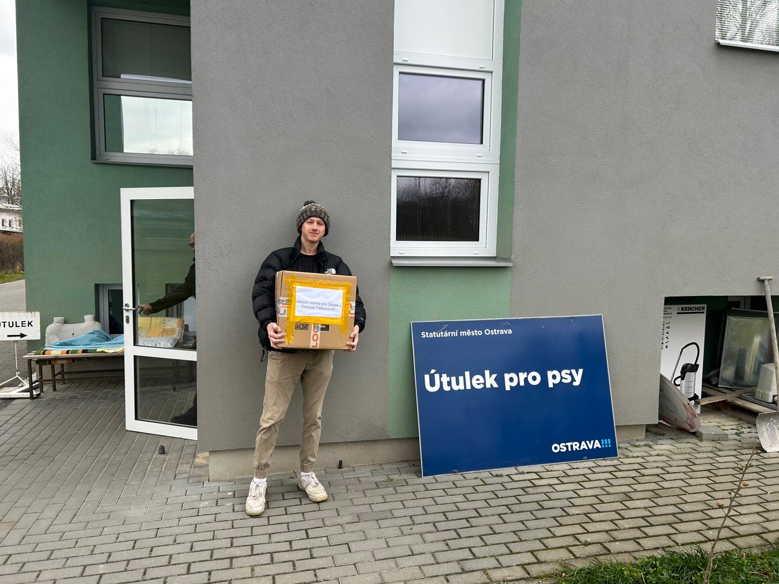 Vánoční sbírka pro útulek v Ostravě-Třebovicích