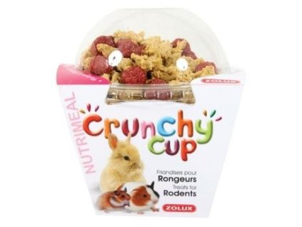 pochoutka crunchycup mrkev repa pro hlodavce 130g zolux