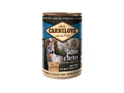 carnilove wild meat salmon and turkey r