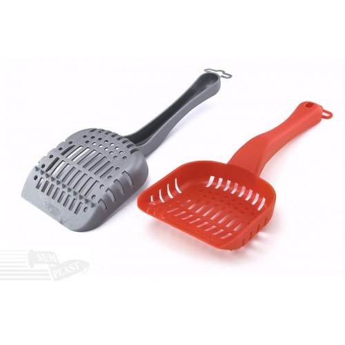 Lopatka na kočičí exkrementy - velká 11x13cm