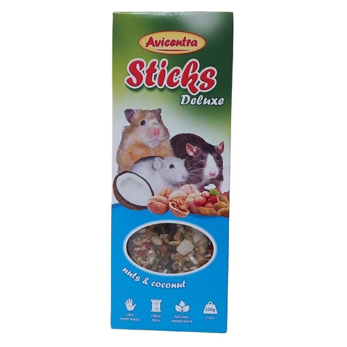 Avicentra tyč hlodavec malý ořech+kokos 2ks