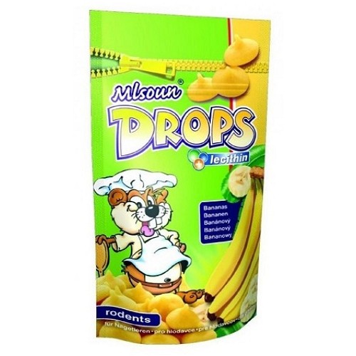 Mlsoun Drops lecithin Bananas 75g hlodavec
