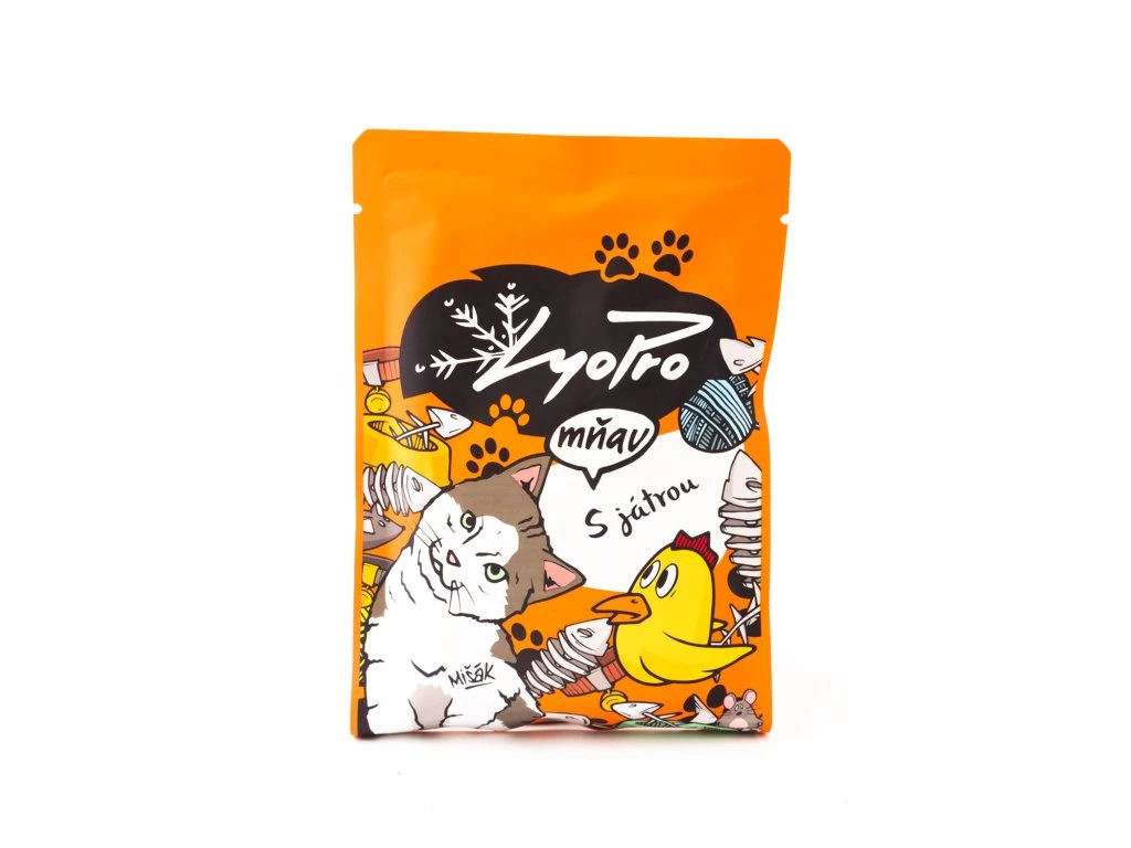 LyoPro kapsička s čerstvými játry - 85g