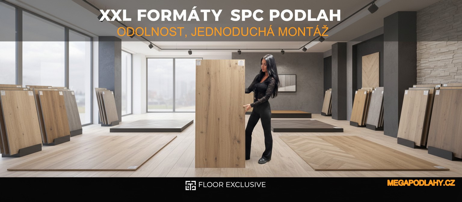 XXL formát SPC rigidní podlahy
