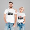 mockup of a couple at a studio wearing matching t shirts 46159 r el2