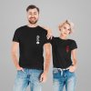 mockup of a couple at a studio wearing matching t shirts 46159 r el2 (3)