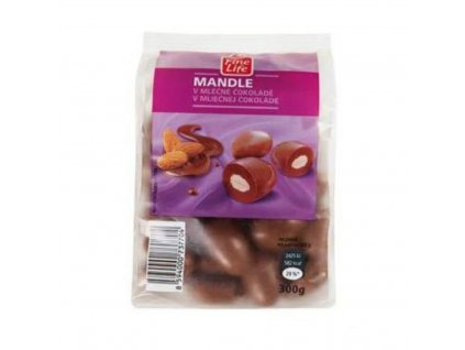 Fine Life Mandeln in Milchschokolade 300g