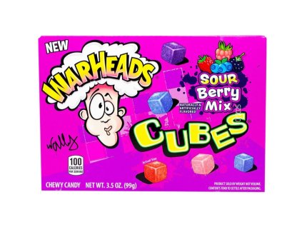 Warheads Cubes Sour Berry 99g