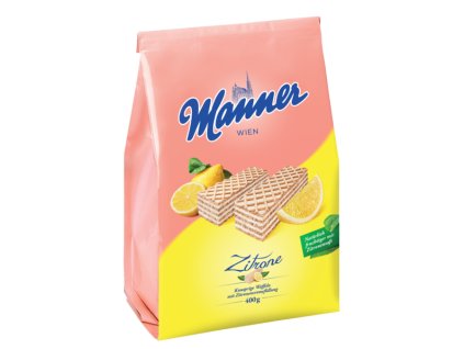 Manner Zitrone 400g