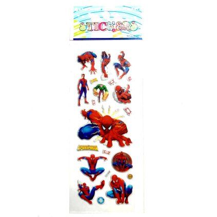 Spider-Man samolepky, varianta č. 4