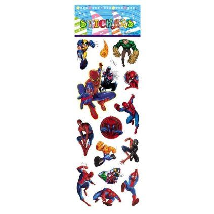 Spider-Man samolepky, varianta č. 9