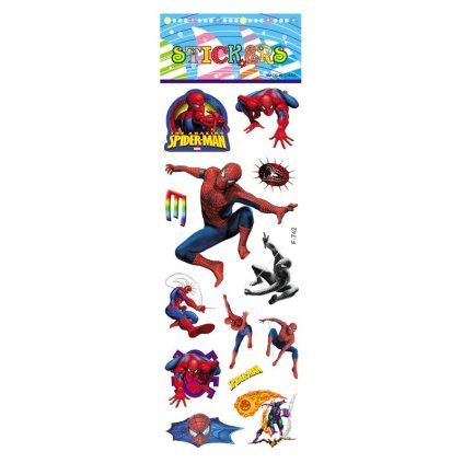 Spider-Man samolepky, varianta č. 12