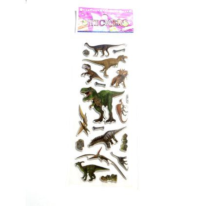 Dinosauři samolepky, varianta č. 8