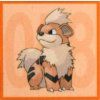 Pokémon Growlithe magnetka