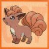 Pokémon Vulpix magnetka