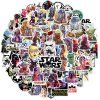 Star Wars kreslené samolepky (50 ks)