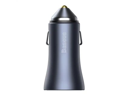 65165 baseus golden contactor pro nabijacka do auta usb usb c qc4 0 pd scp 40 w siva kabel usb na usb c 1 m cierny