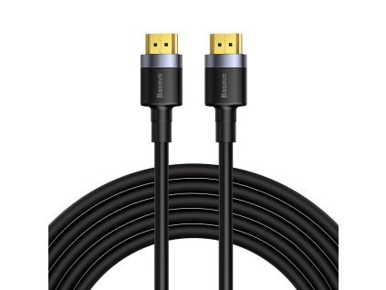 64412 adapterovy kabel baseus cafule 4khdmi samec to 4khdmi samec 5m cierny