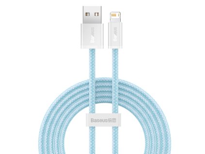 66383 baseus dynamic kabel usb lightning 2 4 a 2 m modry