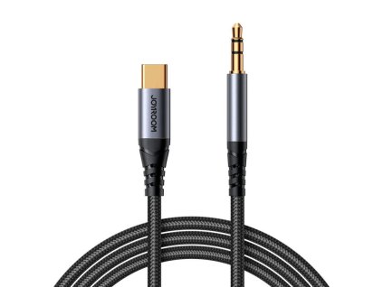 93422 baseus yiven audio kabel mini jack 3 5 mm aux 1 m cierny strieborny