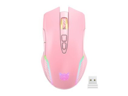 79874 bezdrotova herna mys onikuma cw905 pink 2 4g