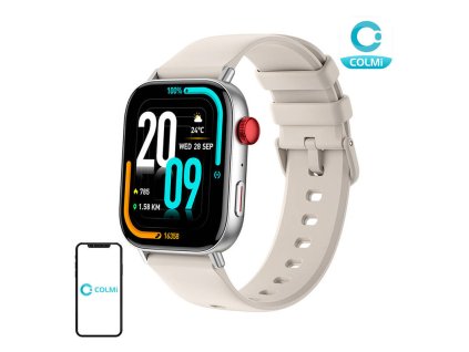 85580 colmi c8 max smartwatch silver