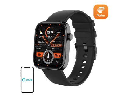 72785 colmi p71 smartwatch black