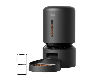 93317 davkovac krmiva petlibro granary s kamerou 5 l cierny