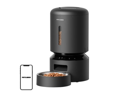 93305 davkovac krmiva petlibro granary wifi 5 l cierny