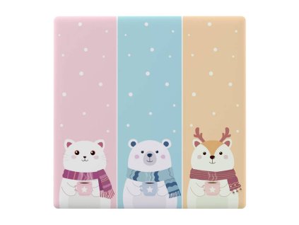 87170 decorative cover cap for t5 sonoff cartoon 3c touch switch