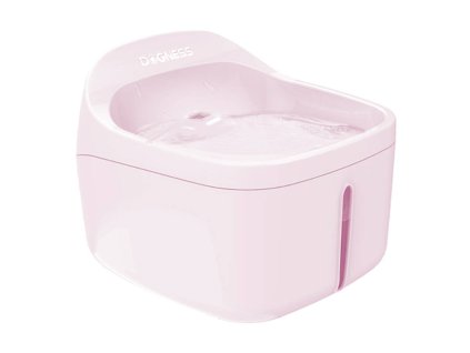 80471 dogness d01 pink smart dog and cat water fountain drinker