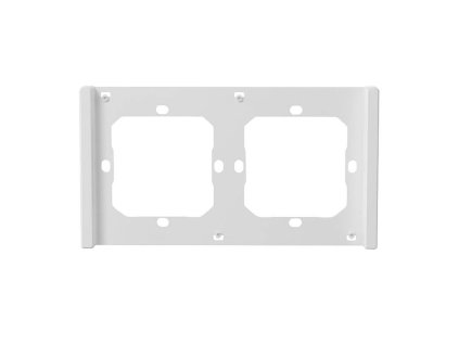 83147 frame for switch m5 80 double 2 fold sonoff m5 2c 80 fw white