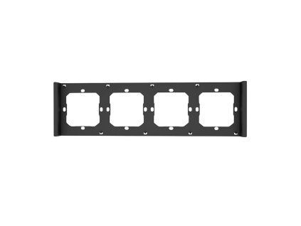 83138 frame for switch m5 80 quadruple 4 fold sonoff m5 4c 80 f graphite black