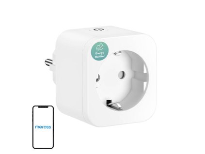 75383 inteligentna zasuvka meross mss305 eu s meranim energie non homekit