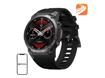 75536 inteligentne hodinky zeblaze vibe 7 pro cierna