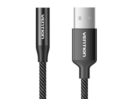 92192 jednoportova externa zvukova karta usb vention gome 1 m cierna