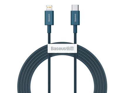 65123 kabel baseus superior series usb c na ip 20w pd 2 m modry