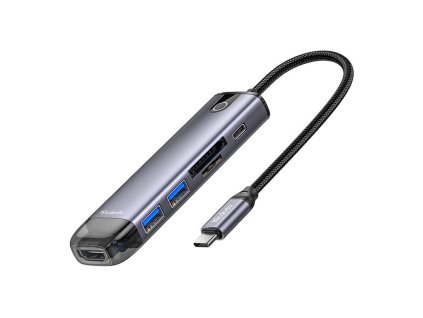 78293 mcdodo hu 7420 6 in 1 usb c hub usb c usb3 0 2 sd tf hdmi