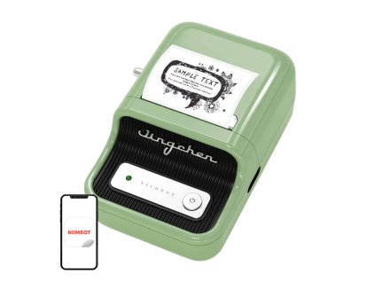 79136 niimbot b21 portable label printer green