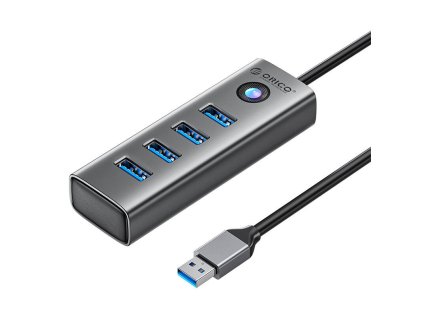 81050 orico pdd4u usb to 4x usb 3 0 hub adapter gray