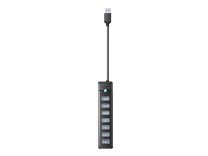 81047 orico pw7u usb to 7x usb 3 0 hub adapter black