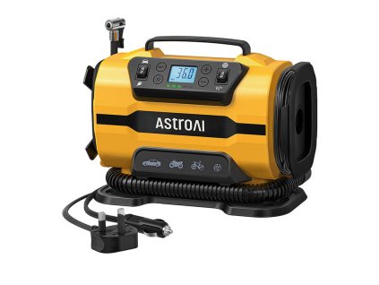 87389 prenosny kompresor astroai atj 8366150 psi 12v dc 110v ac
