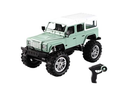 79142 remote controlled car 1 14 double eagle green land rover defender e327 003